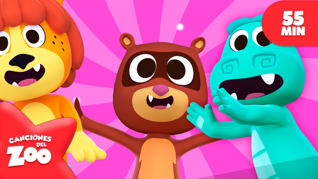 ESPECIAL 🌈 MARATON TEMPORADA COMPLETA 🦁 CANCIONES DEL ZOO LA SERIE 👨🏻‍🌾 MIX🌈 PARA NIÑOS