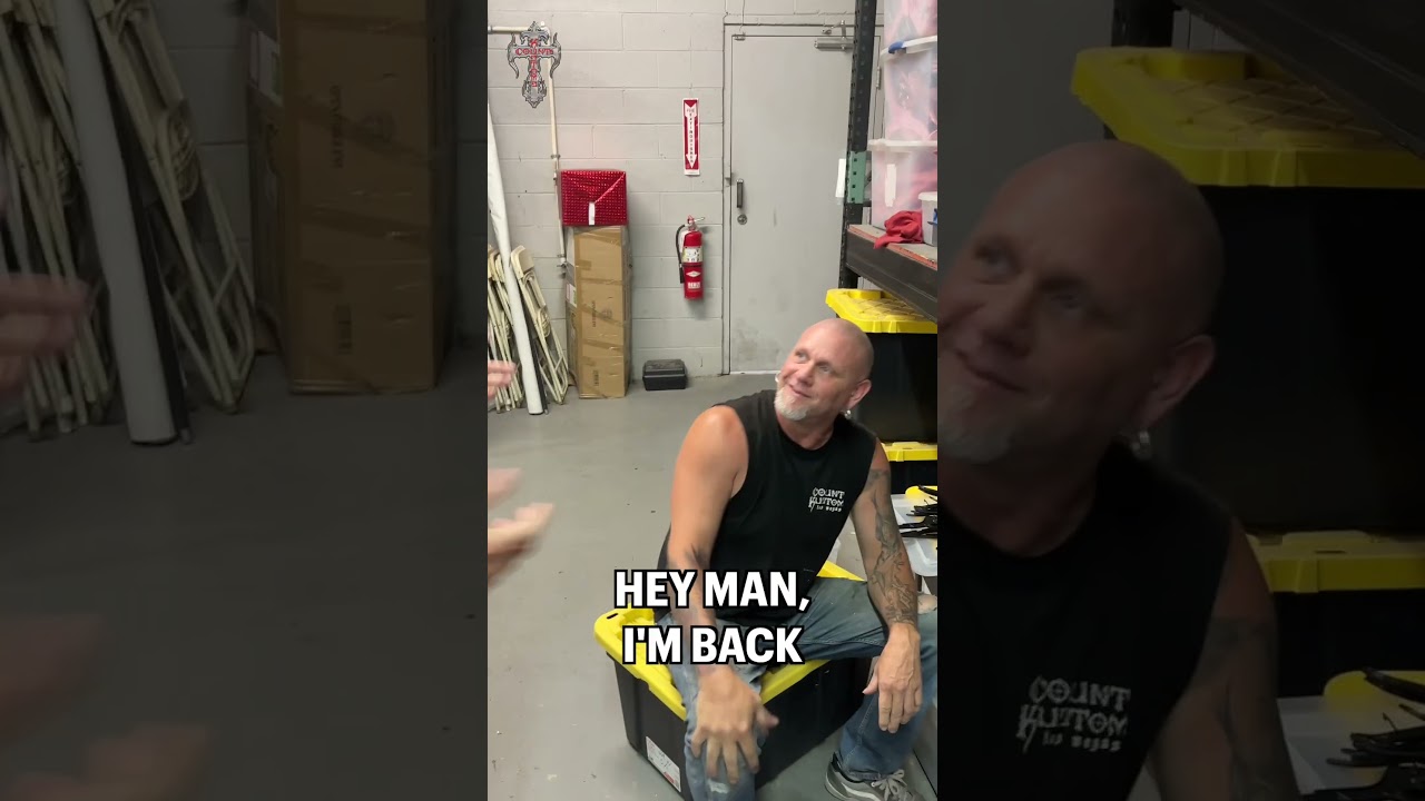 The Count is Back at the Shop