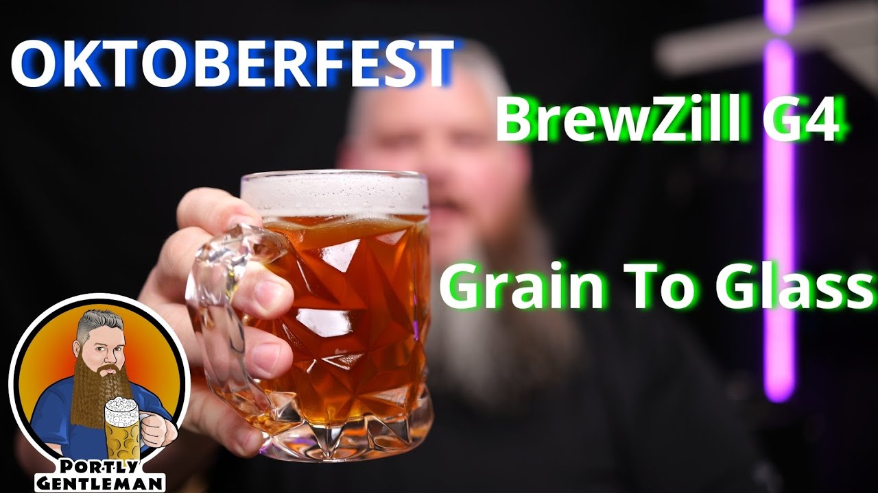 Brewing a 4 day OKTOBERFEST Grain To Glass BrewZilla Gen 4
