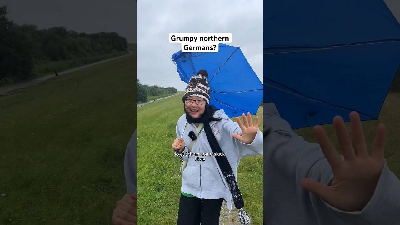 Why people in the north of Germany so grumpy