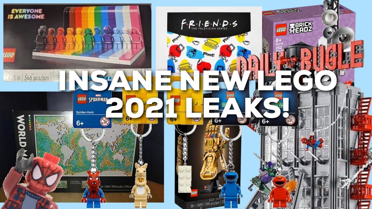 INSANE NEW LEGO 2021 LEAKS! (BIGGEST Set EVER, Disney, MARVEL, NEW Monochrome Set LEAKED + MORE)!!!!
