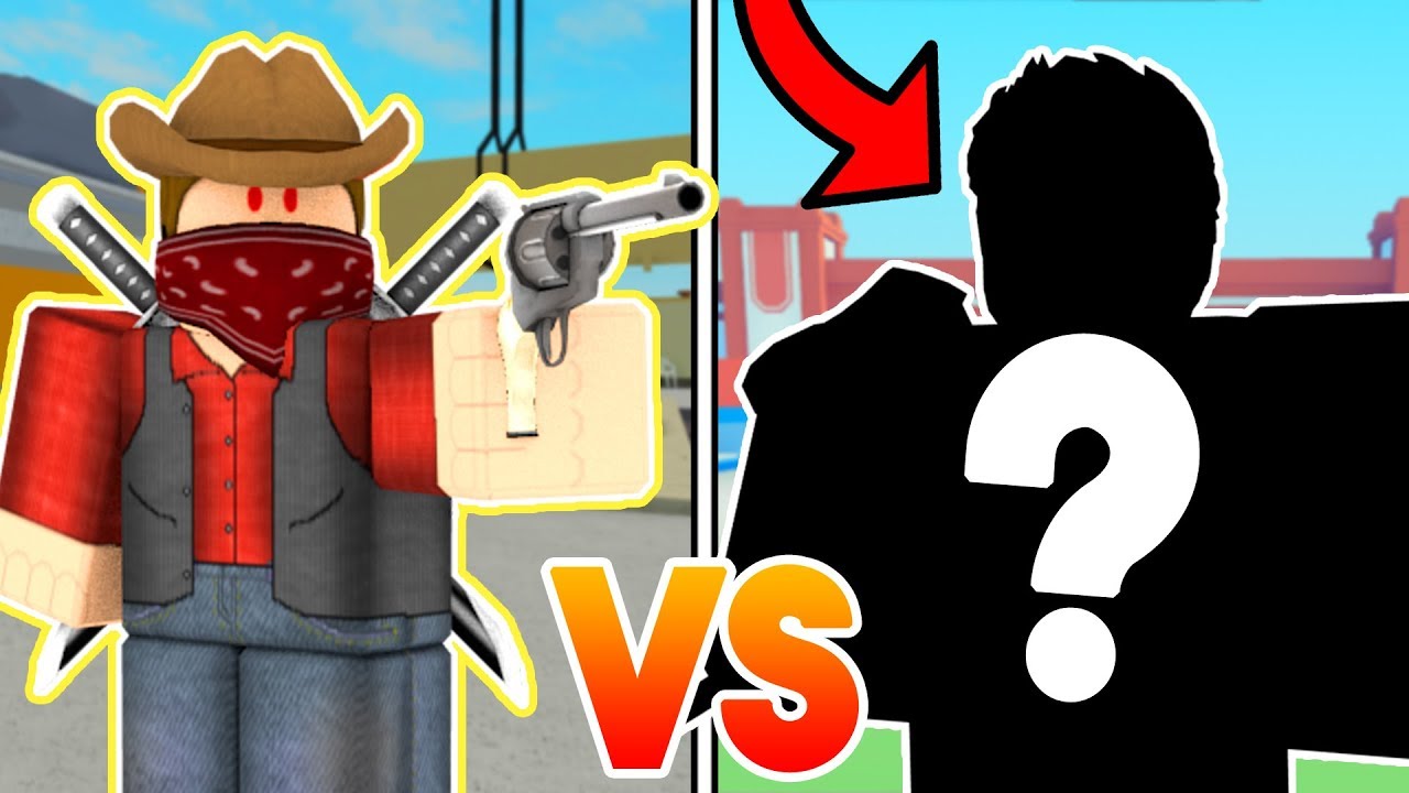 1V1ING A BIG PAINTBALL PRO IN ARSENAL!? (ROBLOX)