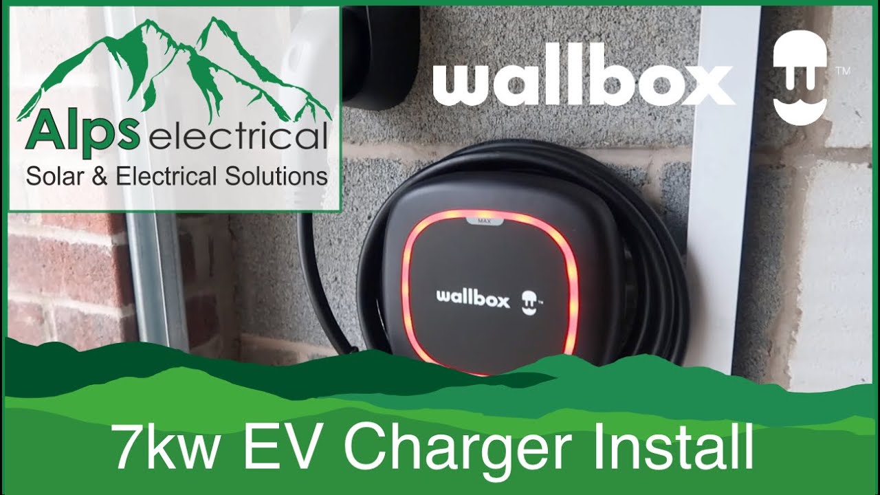 Wallbox Pulsar MAX 7.4KW EV Charger Installation