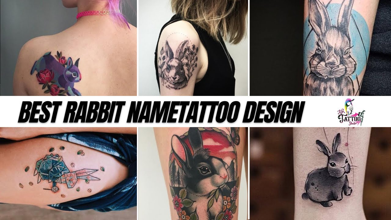 Rabbit Tattoo Designs 2026| Cute & Stylish Bunny Ink Ideas | Creative Rabbit Tattoos