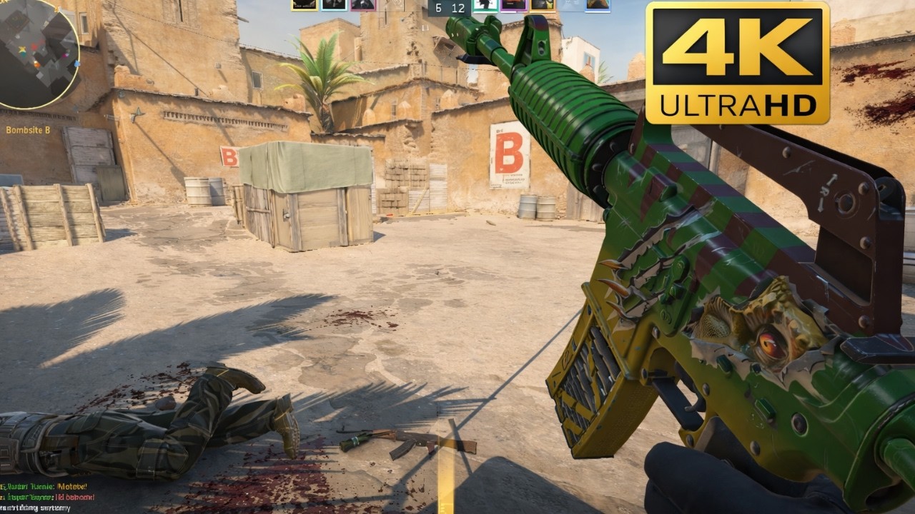 Counter Strike 2 - Dust 2 - Gameplay