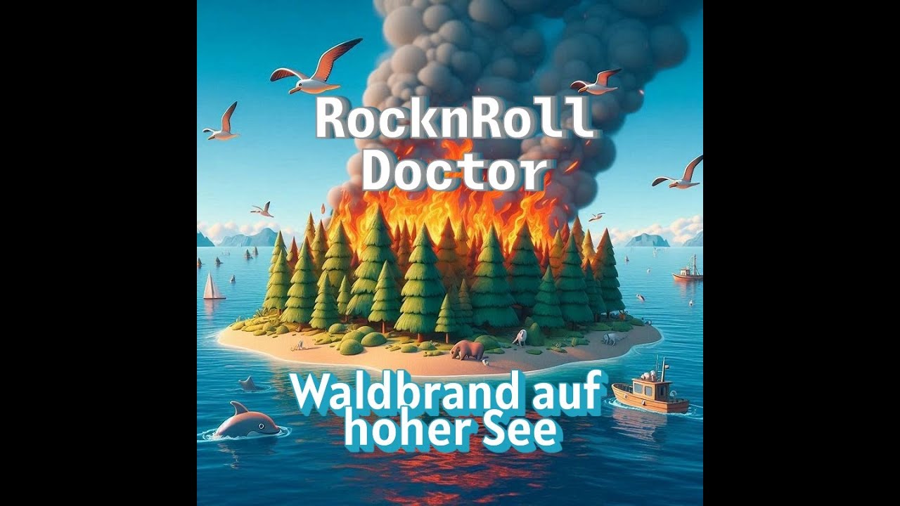 Waldbrand auf hoher See - heavy metal - version - 😎😖😥😫💀☠️- #lied #musik #satire #metal #naivität