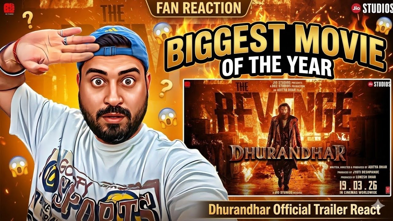 Dhurandhar The Revenge Official Hindi Trailer | Ranveer S | Aditya D | Manager Saab Reactions