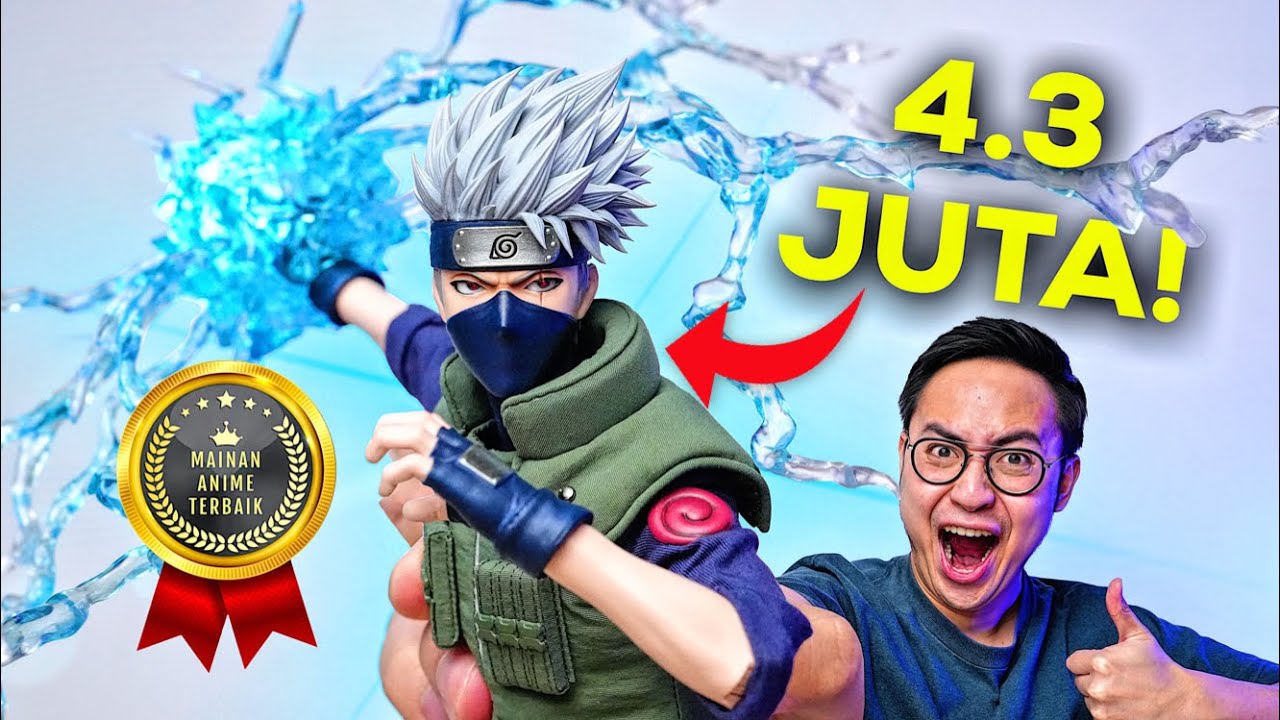 UNBOXING FIGURE ANIME 1/6 TERBAIK DI DUNIA SEJAUH INI! KAKASHI BY ROCKET TOYS!