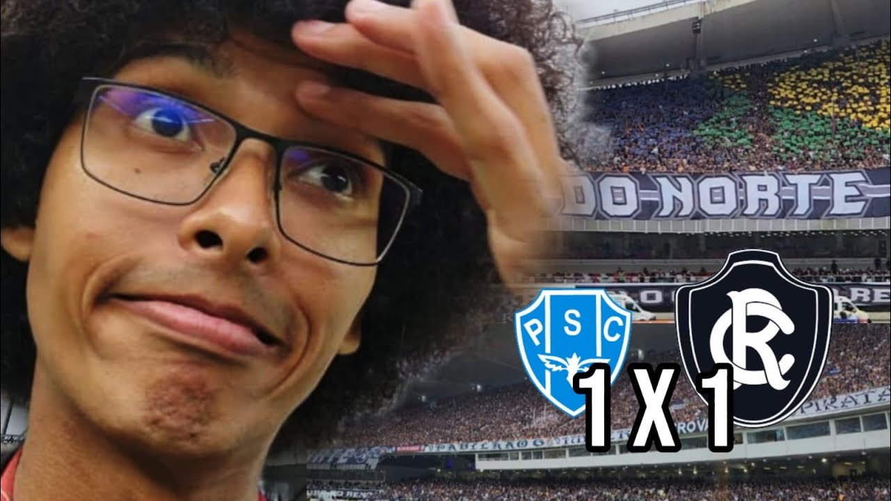 EMPATE INDIGESTO??? | VLOG PAYSANDU 1X1 CLUBE  DO REMO