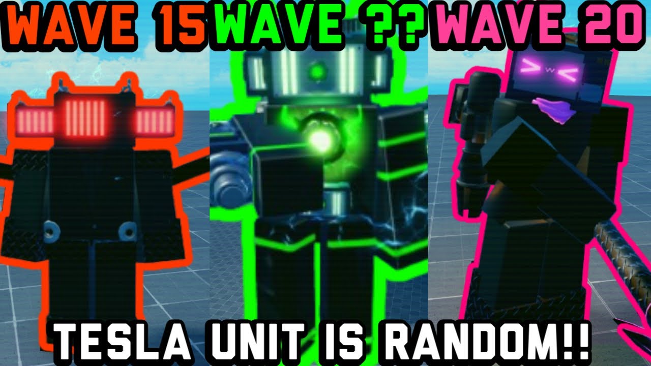 Hard mode BUT.. my Tesla unit is random! | super box siege defense | Roblox