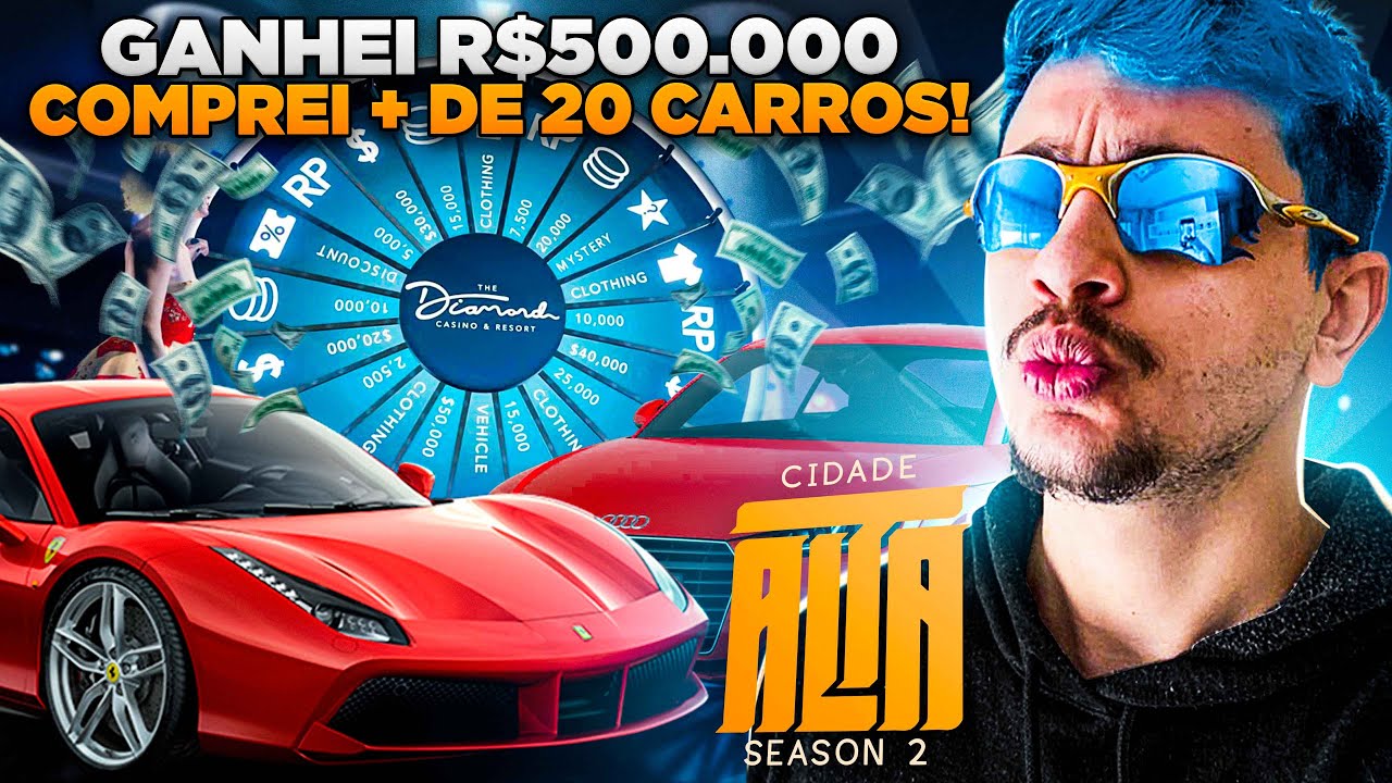 COMPREI TODOS OS CARROS DA CIDADE ALTA! - NOVO UPDATE- GTARP - CDA