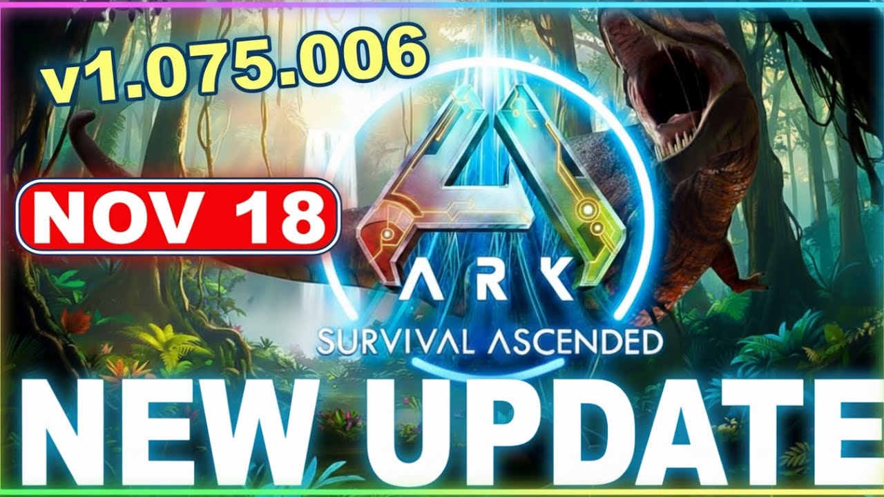 ARK Survival Ascended Update 1.075.006 &ndash; The OSSIDON Is Here! Huge Patch Notes &  Changes Explained!