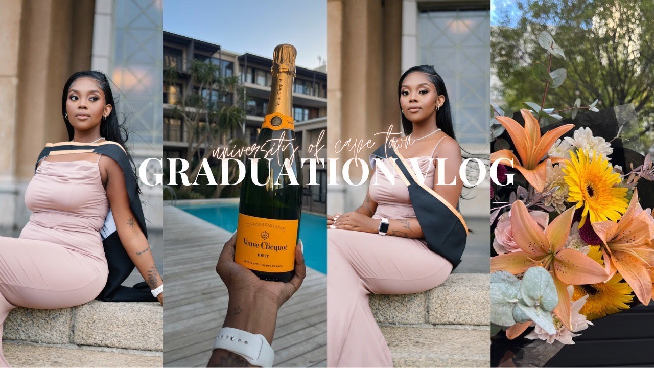 MY GRADUATION VLOG 🦋 | #graduation, university of cape town | anelisa zungu
