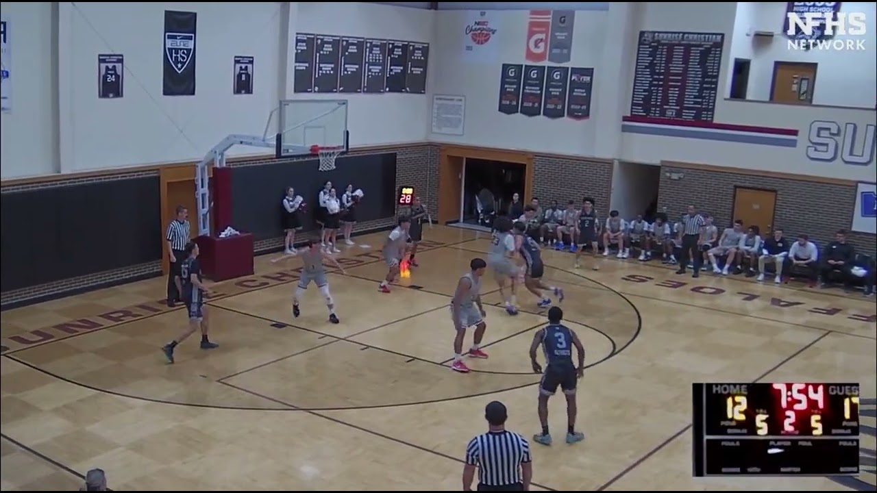 Sunrise Christian vs. OnPoint Academy 1st HALF (December 5th)