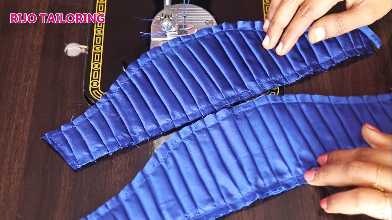 kids puff sleeve cutting and stitching / pattu pavadai sattai puff sleeve design / new puff sleeve