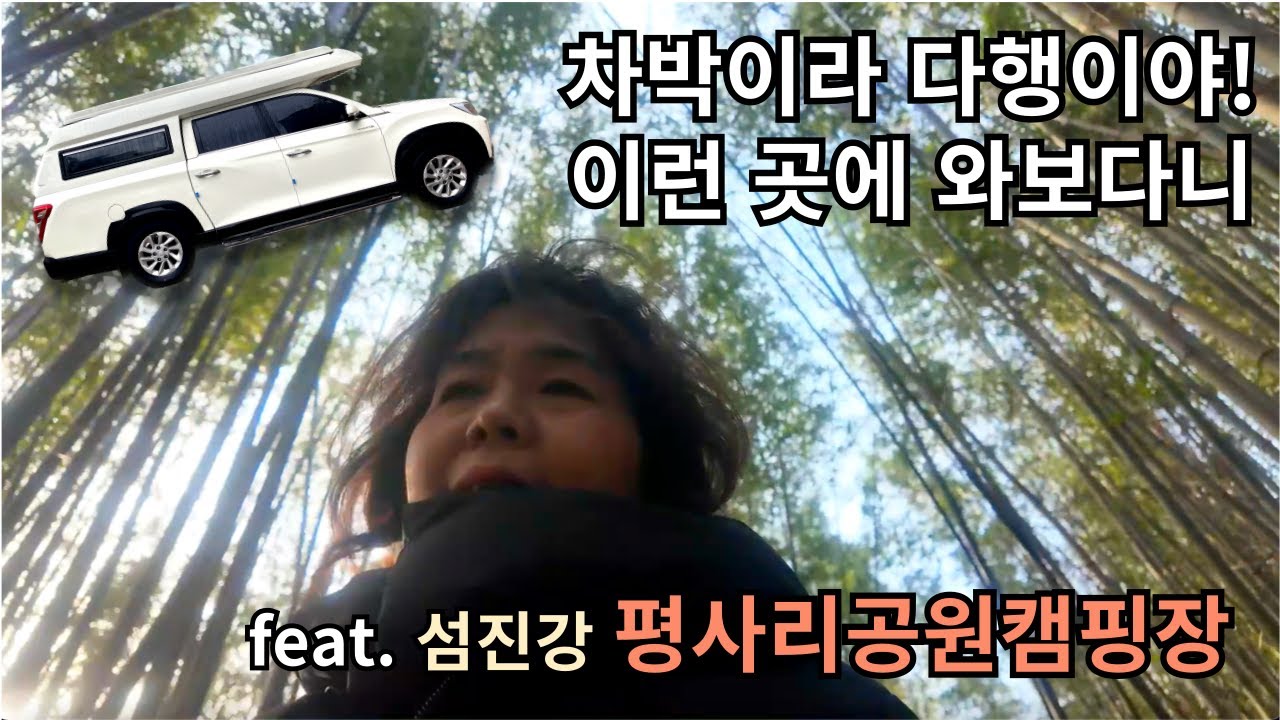 차박이라 다행이야 | 봄 꽃맞이 실패 ㅠㅠ | 섬진강 평사리공원캠핑장 | 벚굴 | 쌍계사 | 차박지 2곳