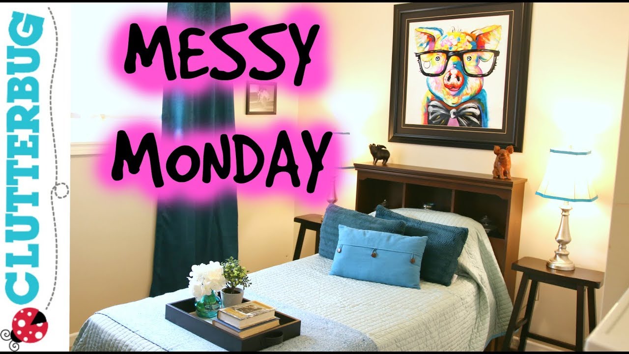 Messy Monday - Guest Room Makeover on a Budget