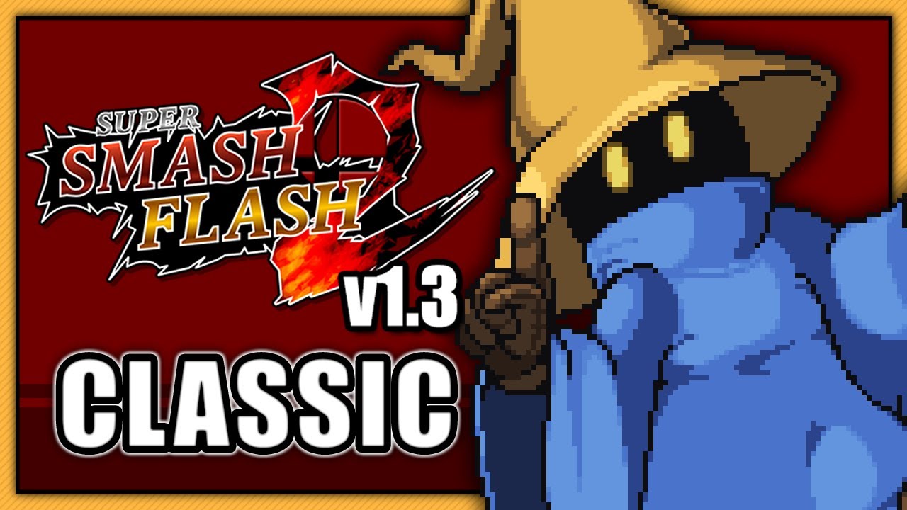 Super Smash Flash 2 (v1.3) - Classic || Black Mage
