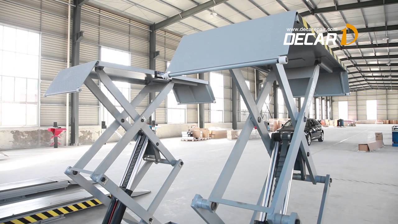 DECAR surface mounted scissor lift B32