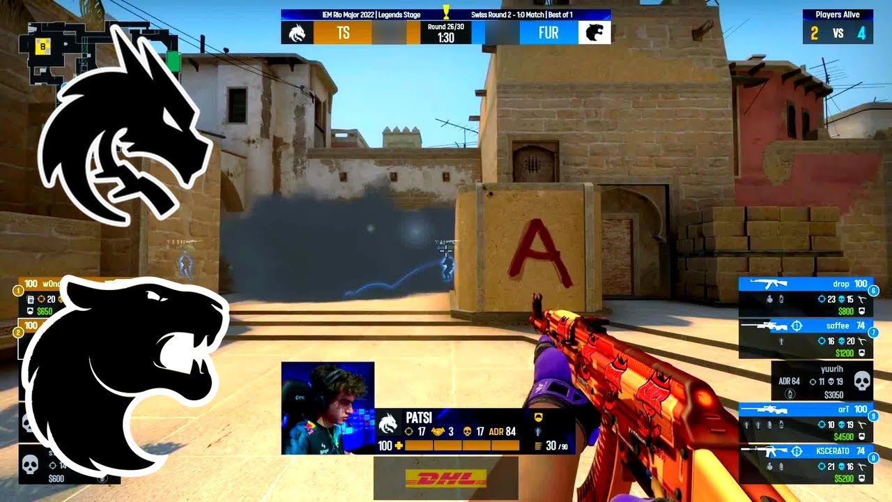 Spirit vs FURIA | Highlights | IEM Rio Major 2022 - Legends Stage