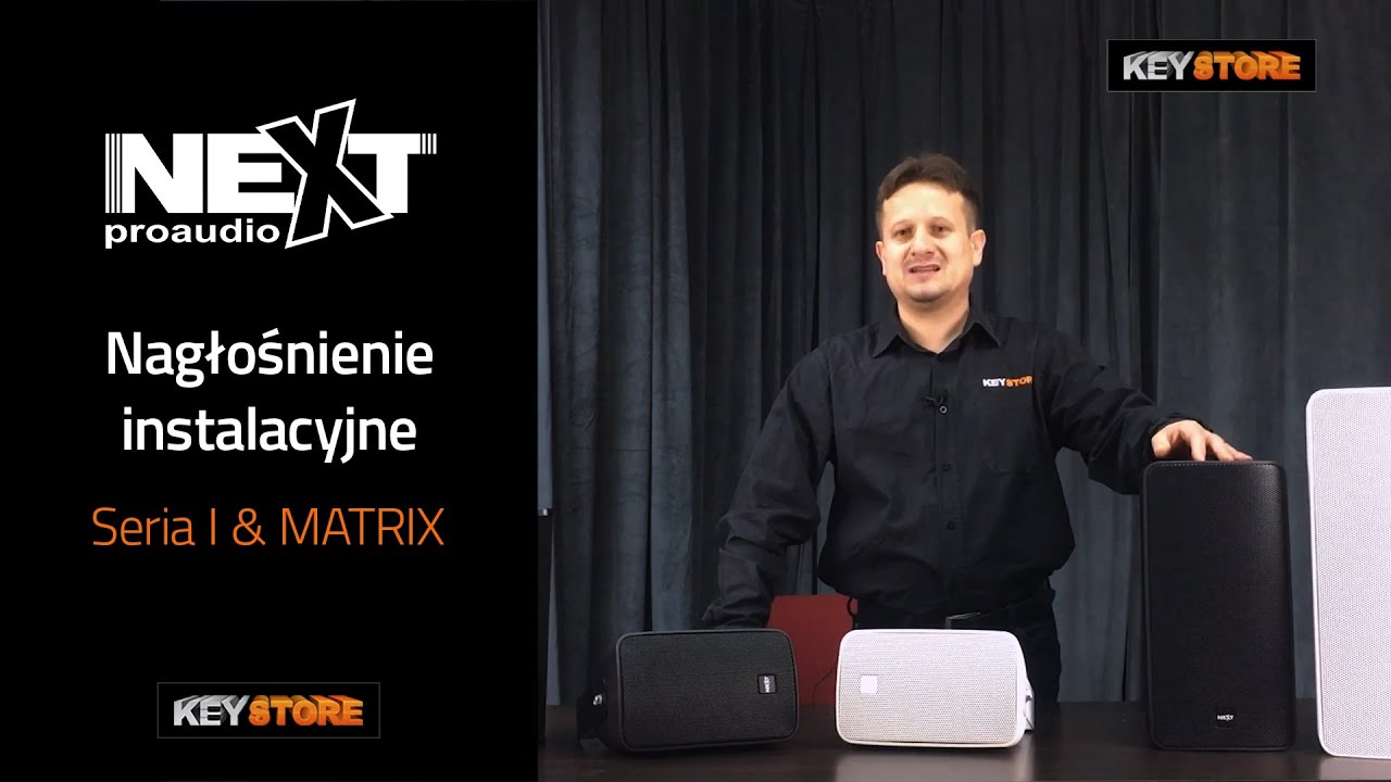 NEXT-proaudio - nagłośnienie instalacyjne - Matrix & I