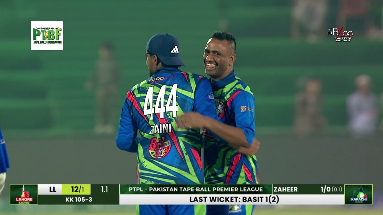Match 17 | Complete Innings Highlights | Lahore Lions Vs Karachi Kids