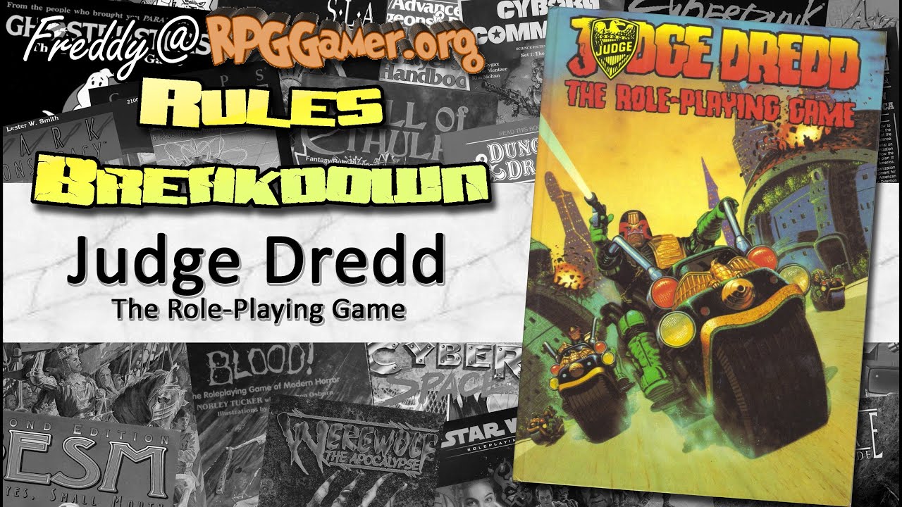 Judge Dredd: The Role-Playing Game | Rules Breakdown