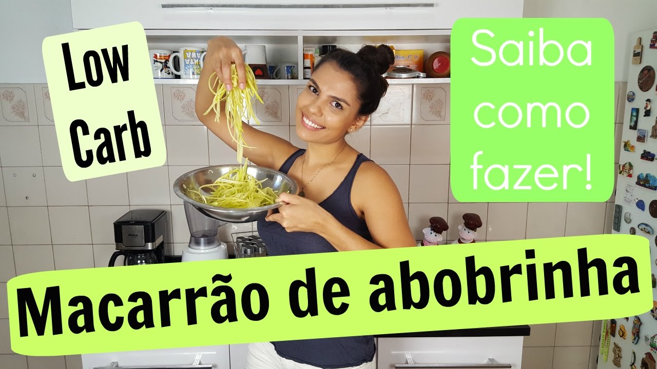 Macarrão de abobrinha | Low carb | Passo a passo | Você Mais Fitness