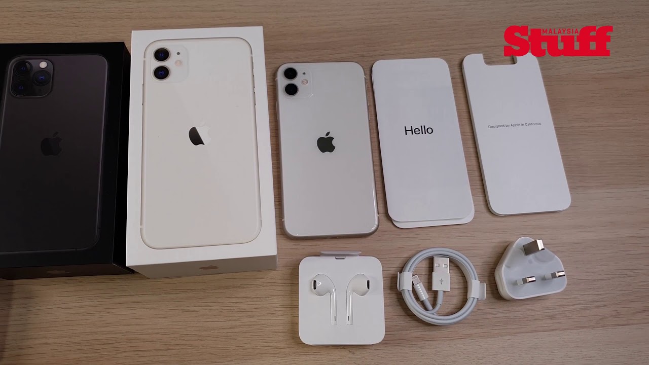 What's In The Box? Apple iPhone 11 and iPhone 11 Pro Unboxing