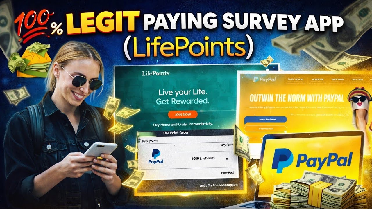 LifePoints - How To Redeem Rewards [Legit Paying Online Survey Site 2026] #fyp 
