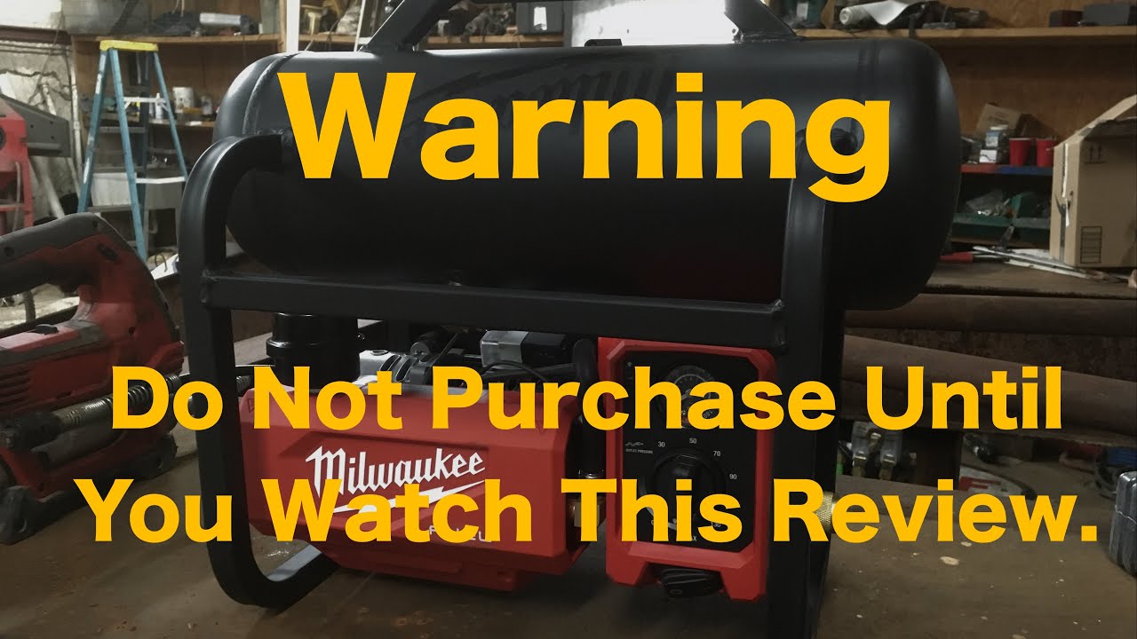 Milwaukee Air Compressor Review.