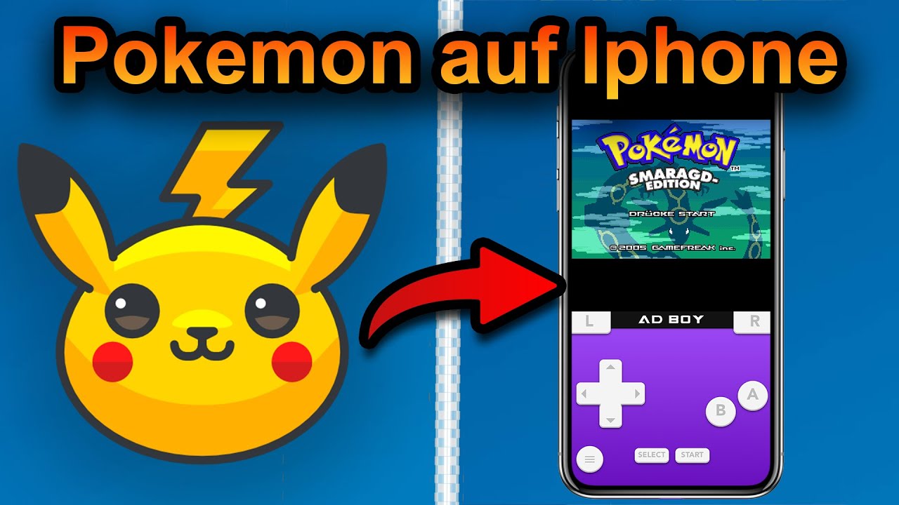 Pokemon auf iPhone spielen 2026 (schnell) | iPhone Pokemon Emulator |Pokemon auf iOS spielen