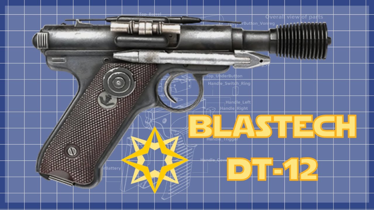 The Weapons of Star Wars: DT 12 Heavy Blaster Pistol