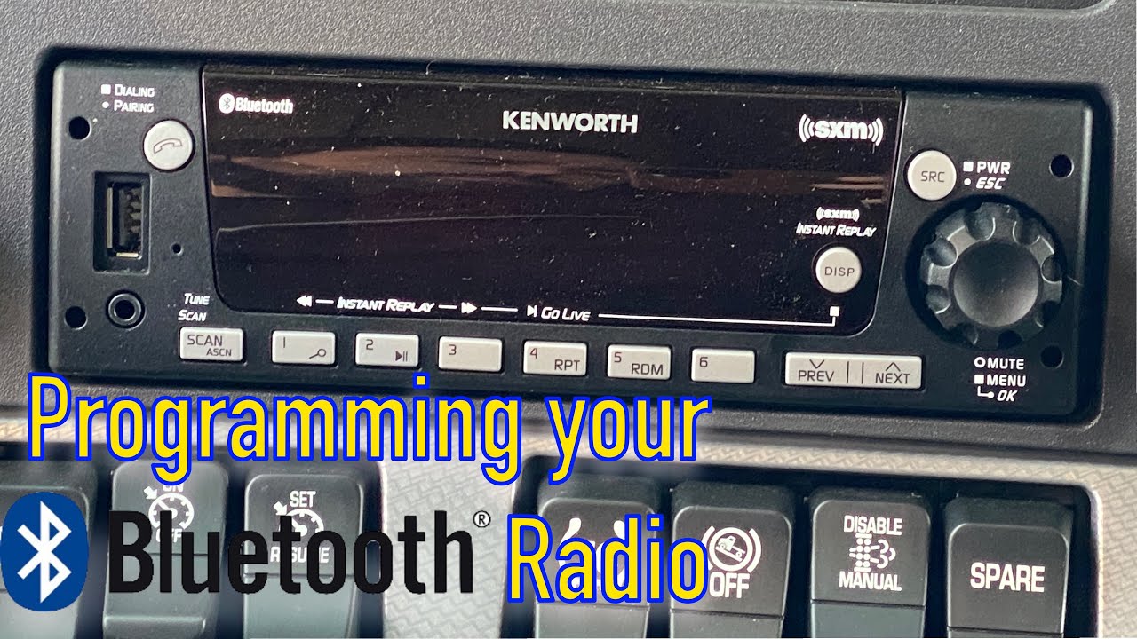Подключение телефона к Bluetooth-магнитоле Delphi — The Kenworth Guy