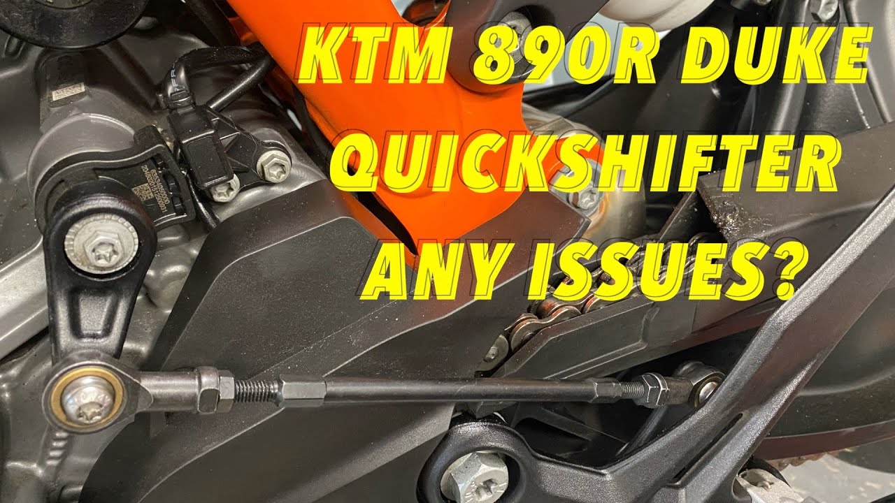 Vlog #20 KTM 890R Duke quick shifter-anyone have issues?