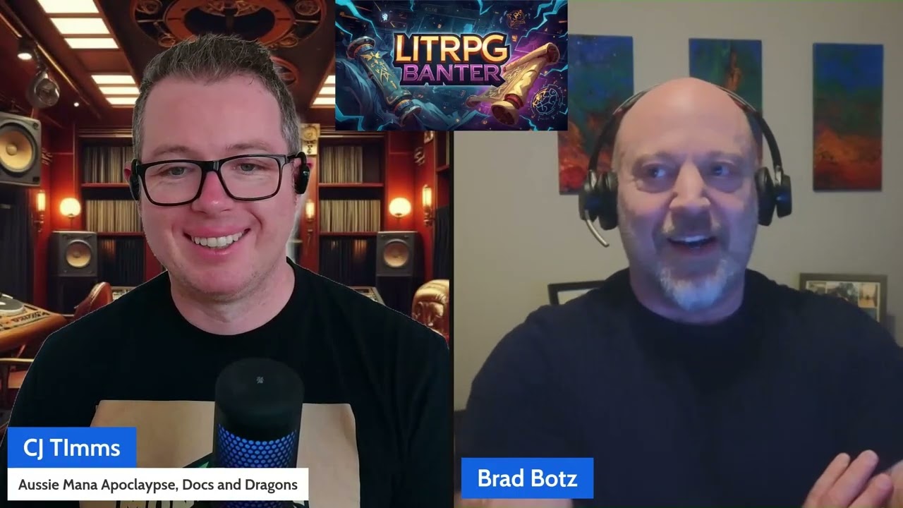 Ep 6 : Brad Botz: LitRPG Writing, Military Influence, and Audio Books