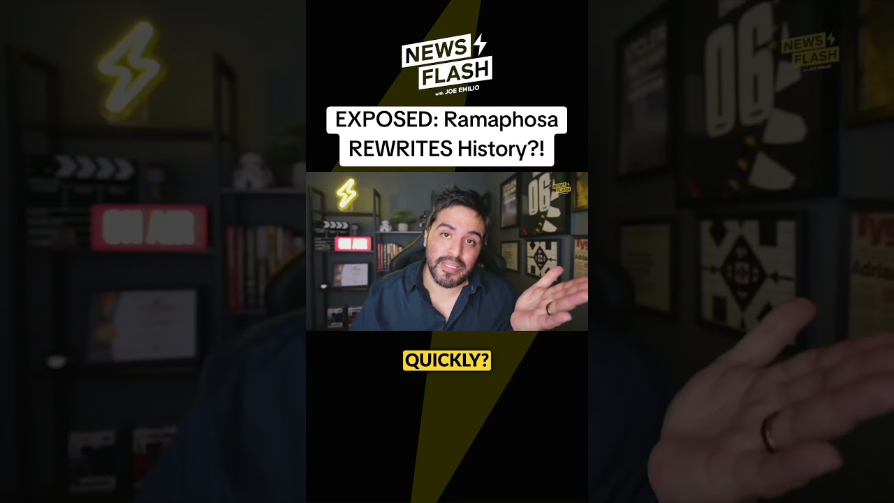 🚨Если вы пропустили: РАЗОБЛАЧЕНИЕ: Рамафоса ПЕРЕПИСЫВАЕТ историю?!