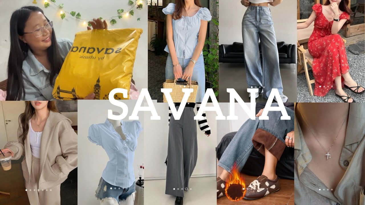 10000+ shopping from SAVANA,jeans,cute tops,winter co-ord set,cute red dress etc&hellip;Haul|Reviews|price😱