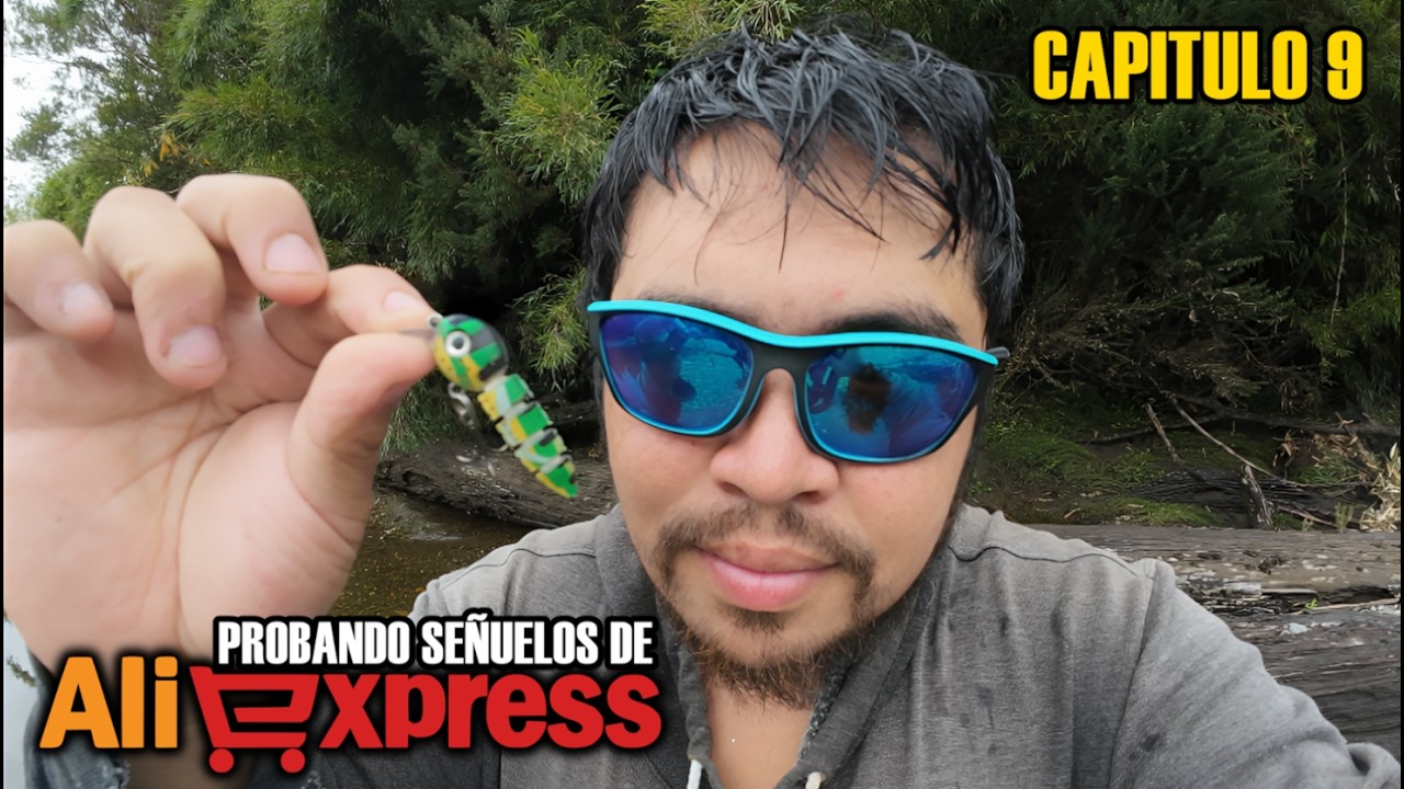 PROBANDO SEÑUELOS DE ALIEXPRESS | Capitulo 9