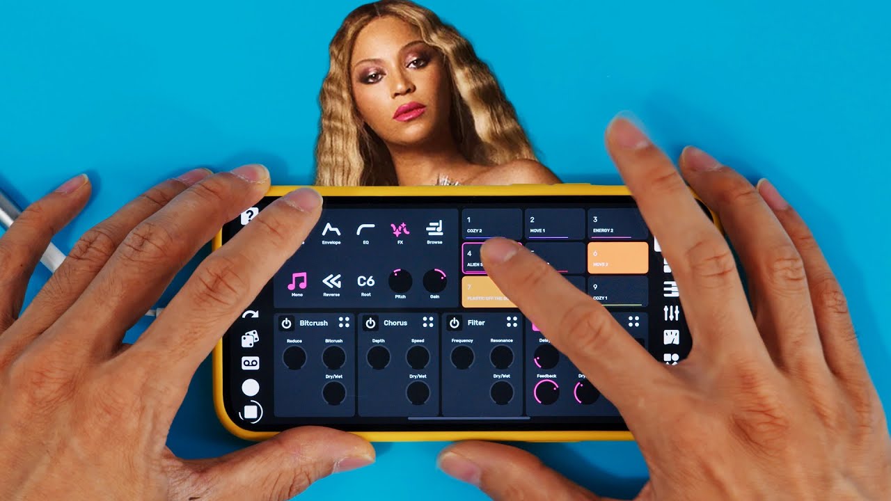 Flipping some Beyoncé samples