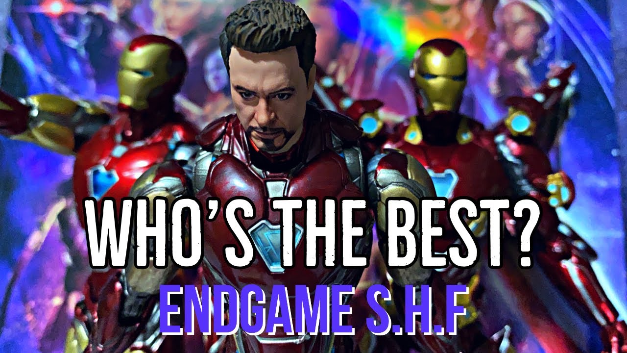 Iron Man MK 85 Comparison Endgame SH Figuarts - Accessories & Head Swap, I AM IRON MAN Figure Next?