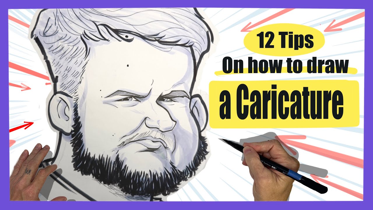 12 советов о том, как нарисовать карикатуру