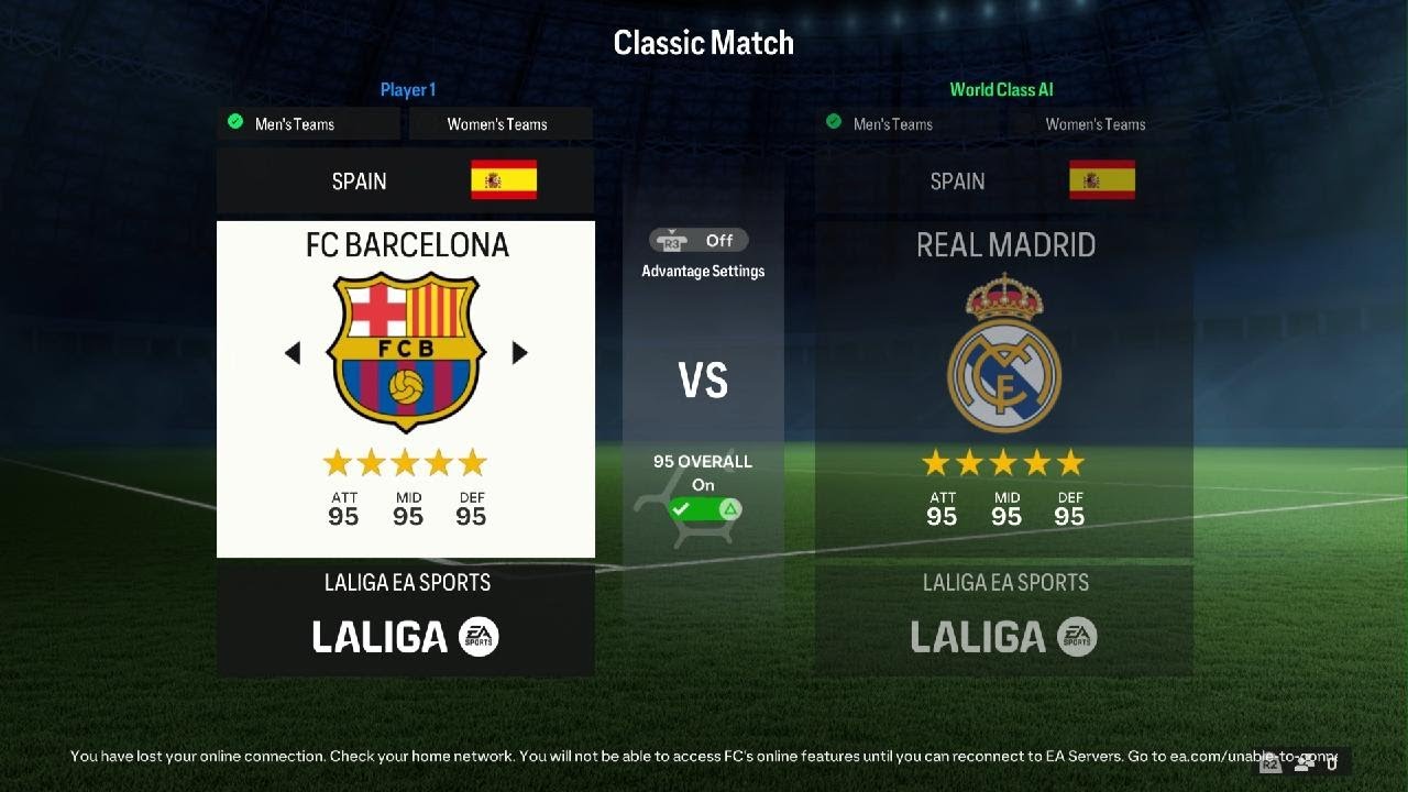 El Classico FC 24 PS5 intense gameplay Full match 