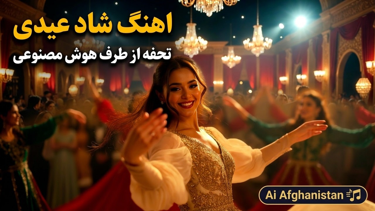 «صدای عید» باور نمی‌کنی این آهنگ شاد عیدی  کار هوش مصنوعی باشد Eid Mubarak 2026 ✨ Afghan AI Music