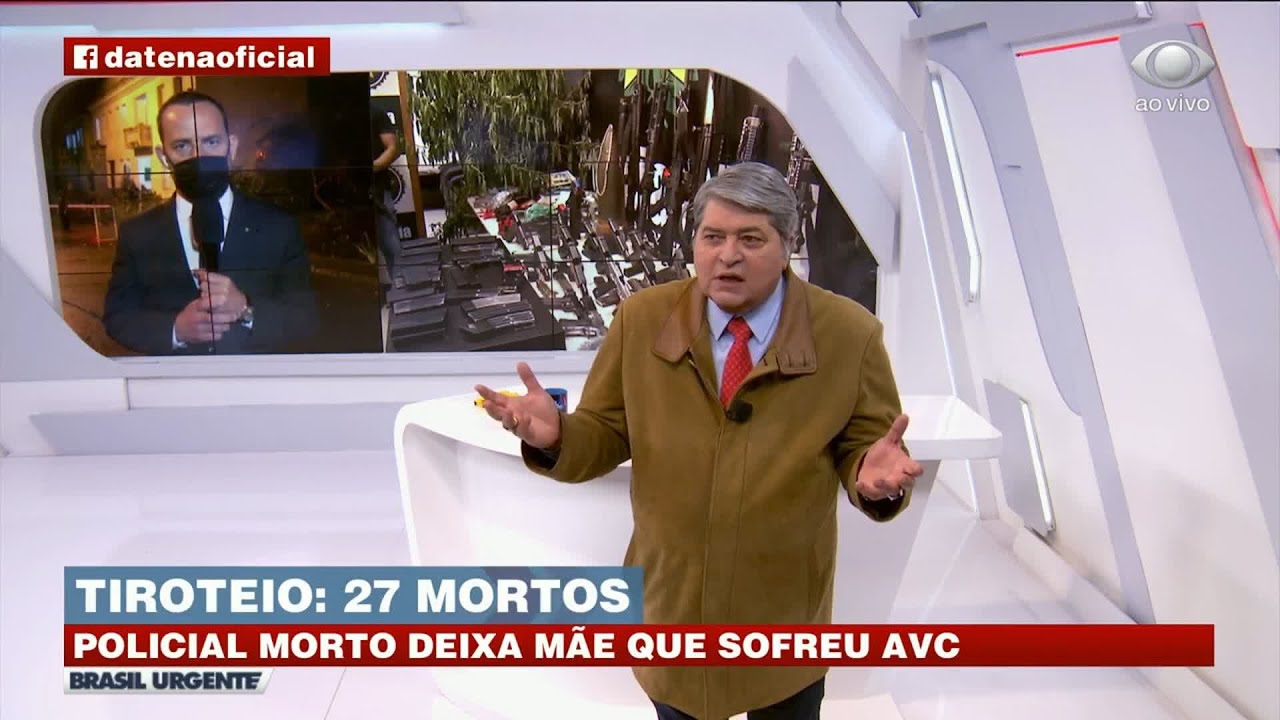 26 CRIMINOSOS MORRERAM NO JACAREZINHO, DIZ SECRETÁRIO | BRASIL URGENTE