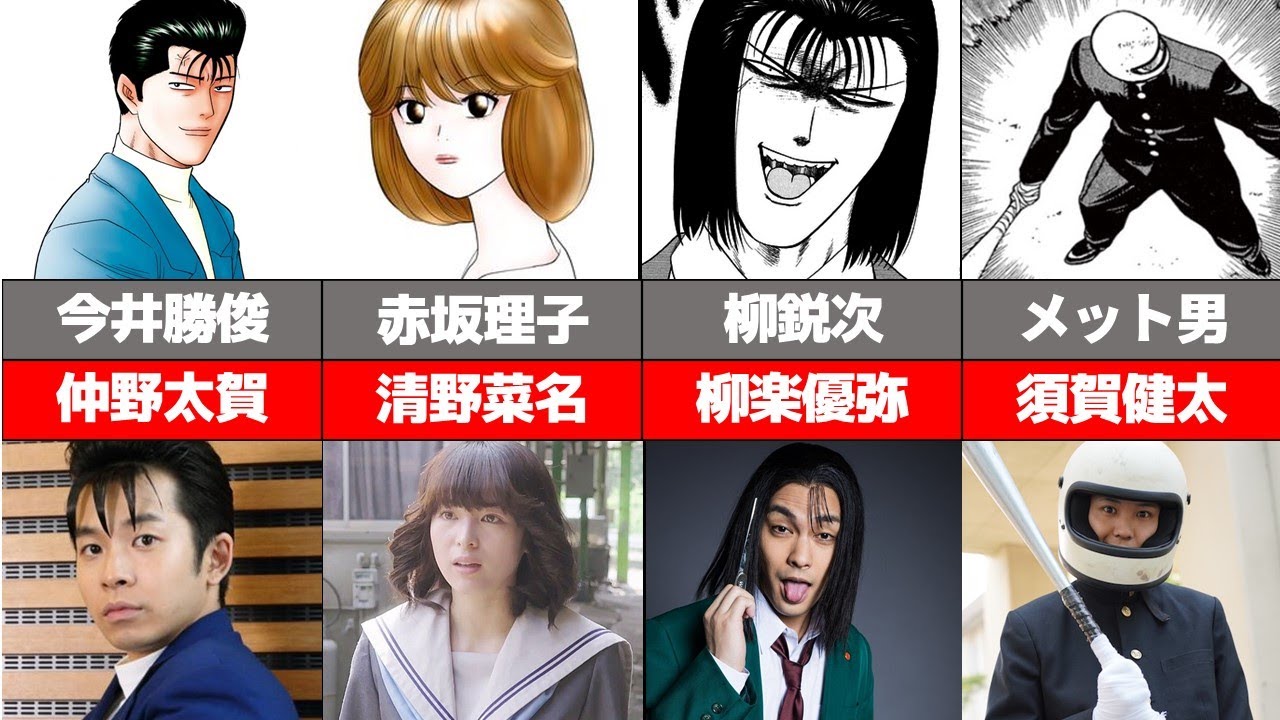 「今日から俺は！！」（実写ドラマ）に出演していた豪華キャラクターまとめ