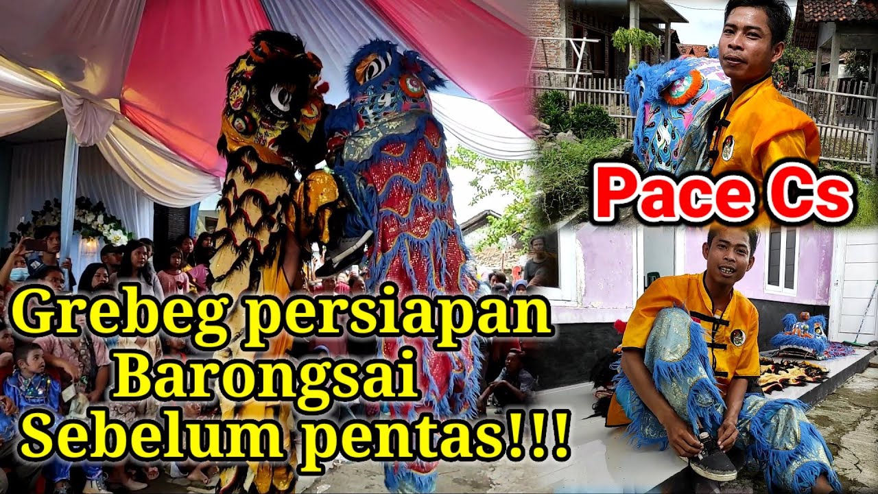 Persiapan Barongsai (Pace Cs) sebelum pentas❗burok BINTANG PANORAMA