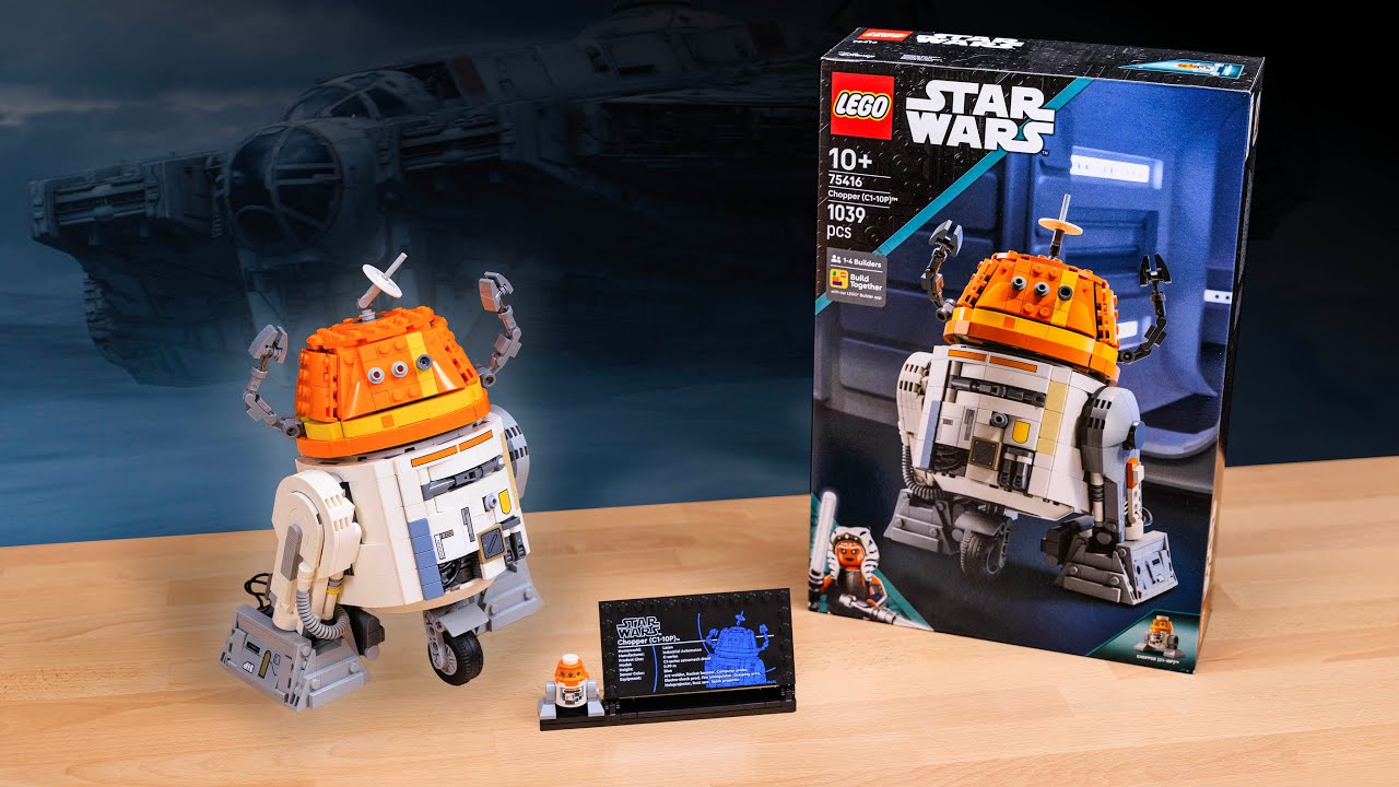 LEGO Star Wars Chopper (C1-10P) REVIEW | Set 75416