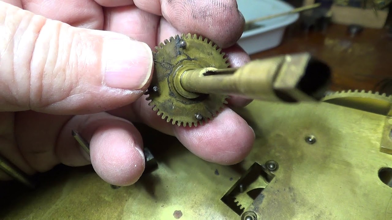 1914 Herschede Two Weight Chime Movement