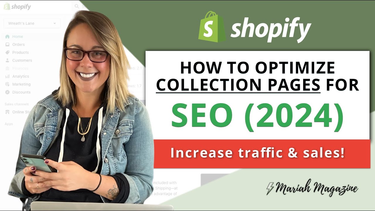 Оптимизируйте страницу коллекции Shopify для SEO | Оптимизация электронной коммерции для Shopify